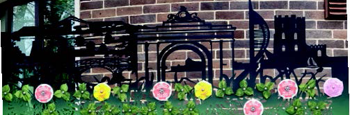 An example of a landmarks frieze